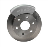 American Made Tri-Power 3-Piston Billet Aluminum Rear Drum to Disc Brake Conversion Kit W/Rotors. Clear A126-3