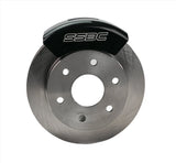 American Made Tri-Power 3-Piston Billet Aluminum Rear Drum to Disc Brake Conversion Kit W/Rotors. Black A126-4BK