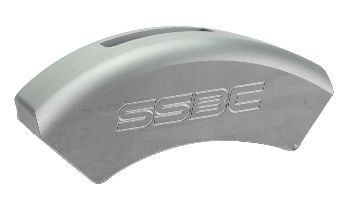 American Made Tri-Power 3-Piston Billet Aluminum Rear Drum to Disc Brake Conversion Kit W/Rotors. Clear A126-4