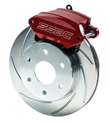 American Made Sport R1 Billet Aluminum Rear Drum to Disc Brake Conversion Kit W/Rotors. Red A126-50R