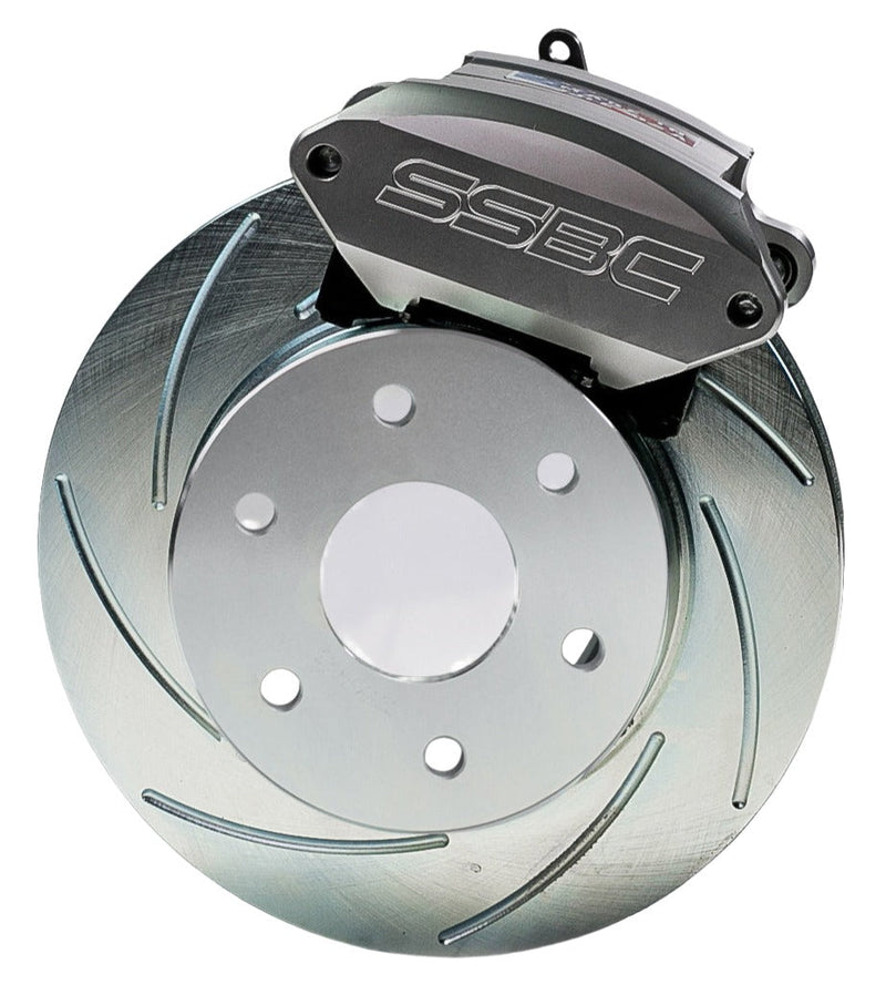 American Made Sport R1 Billet Aluminum Rear Drum to Disc Brake Conversion Kit W/Rotors. Clear A126-50