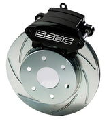 American Made Sport R1 Billet Aluminum Rear Drum to Disc Brake Conversion Kit W/Rotors. Black A126-59BK