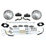 New Direct Fit Rear Drum to Disc Brake Conversion Kit. Black A126BK