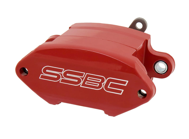 American Made Sport R1 Billet Aluminum Rear Drum to Disc Brake Conversion Kit W/Rotors. Red A130-5R