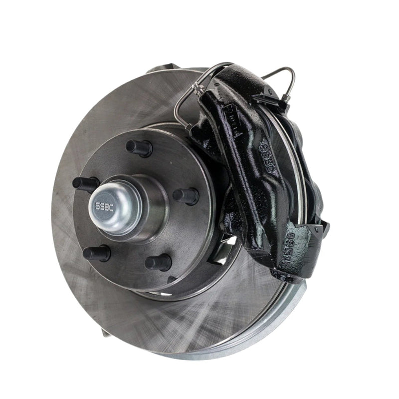 American Made Kelsey Hayes 4-Piston Front Drum to Disc Brake Conversion Kit W/Rotors. A133-10
