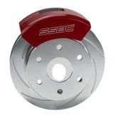 American Made Super Twin TK 2-Piston Billet Aluminum Front Drum to Disc Brake Upgrade Kit W/Rotors. Red A135-1AR