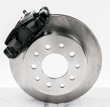 New Direct Fit Rear Drum to Disc Brake Conversion Kit W/Rotors. Black A136BK
