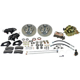 American Made Kelsey Hayes 4-Piston Front Drum to Disc Brake Conversion Kit W/Rotors. A154-1