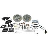 American Made Kelsey Hayes 4-Piston Front Drum to Disc Brake Conversion Kit W/Rotors. A154-4