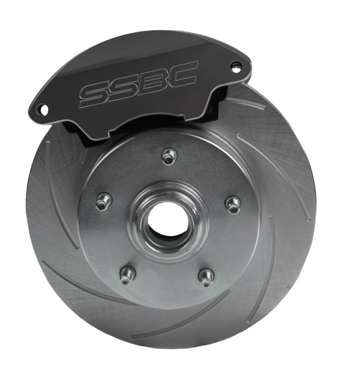 American Made Super Twin Quick Change 2-Piston Billet Aluminum Front Caliper Upgrade Kit W/Performance Pads. Clear   Part#  A185-1