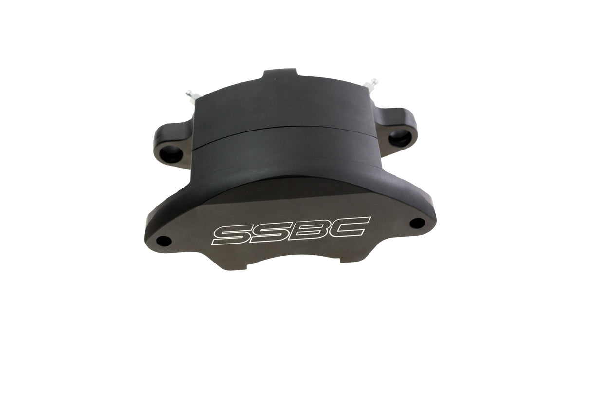 American Made Sport Twin  2-Piston Billet Aluminum Quick Change Front Caliper Upgrade Kit W/Performance Pads. Black   Part#  A181BK