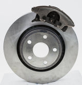 New Direct Fit Front Disc Brake Kit W/Rotors. Black A189-7BK