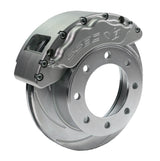 American Made V8-Barbarian 8-Piston Direct Fit Billet Aluminum Front Caliper Upgrade Kit. Clear A193-1