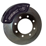 American Made V8-Barbarian 8-Piston Billet Aluminum Direct Fit Rear Disc Brake Kit W/DS Rotors. Black A193-10BK-DS