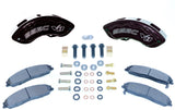 American Made V8-Barbarian 8-Piston Direct Fit Billet Aluminum Rear Caliper Upgrade Kit. Black A193-10BK