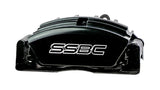 American Made Tri-Power 3 Piston Direct Fit Billet Aluminum Rear Caliper Upgrade Kit. Black A193-7BK