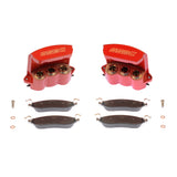 American Made Tri-Power 3 Piston Direct Fit Billet Aluminum Rear Caliper Upgrade Kit. Red A193-7R