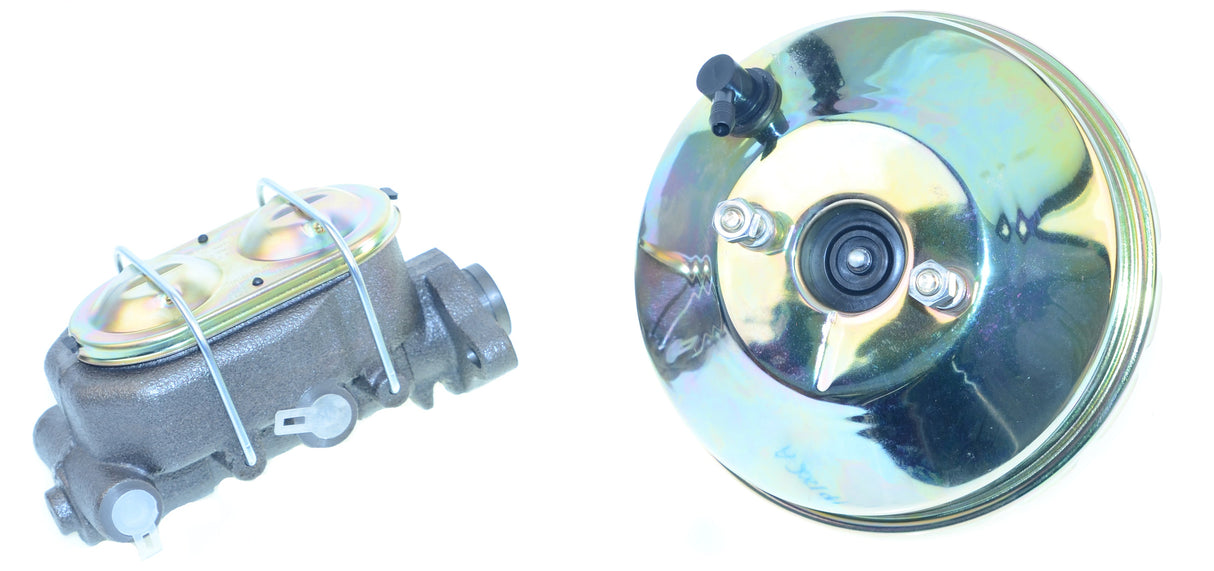New Booster/Master Brake Cylinder Combo, 9" Dual Diaphragm, Dual Bowl. A28141