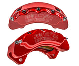 American Made B8-Brawler 8 Piston Direct Fit Front Caliper Disc Brake Kit W/DS Rotors. Red A414-30R -DS