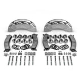 American Made B8-Brawler 8 Piston Direct Fit Front Caliper Upgrade Kit. Clear A414-30