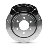American Made B6-Brawler Direct Fit Billet Aluminum Rear Caliper Upgrade Kit. Black A414-31BLK
