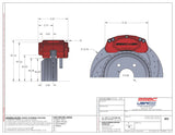 American Made 4 Wheel Moab Direct Fit Billet Aluminum Big Brake Bundle. A434-1011-BBB