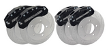 American Made 4 Wheel Moab Direct Fit Billet Aluminum Big Brake Bundle. A434-1011BLK-BBB