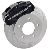 American Made M4-Moab 4-Piston Billet Aluminum Rear Disc Brake Kit W/DS Rotors. Black A434-11BLK-DS