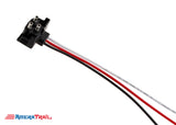 3 Prong Light Plug, Industry Standard w/ 12" Lead