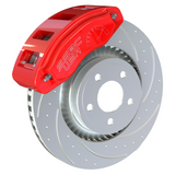 American Made R6-Redline 6 Piston Billet Aluminum Direct Fit Front Caliper Upgrade Kit. Red A551-20R