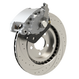 American Made R1-Redline Billet Aluminum Direct Fit Rear Disc Brake Kit W/DS Rotors. Clear A551-21-DS