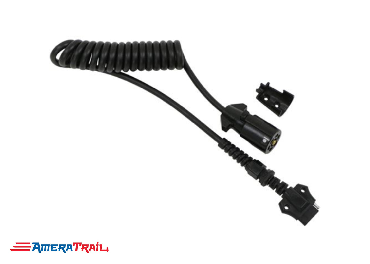 5 to 7 Way Coiled Harness Adapter, 6 ft - Optronics