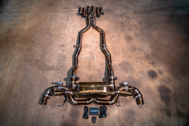 Aston Martin DB11 Valved Sport Exhaust System Valvetronic Designs