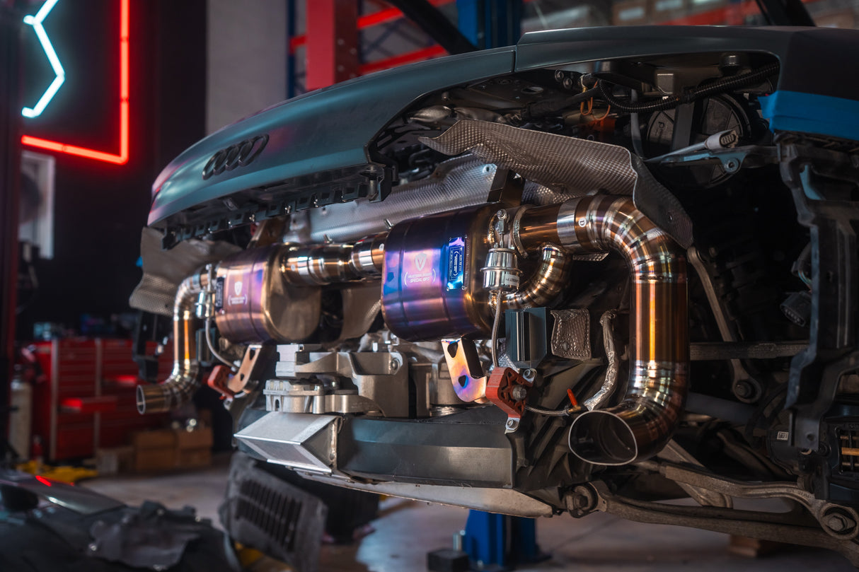 Audi R8 Valved Exhaust System Valvetronic Designs