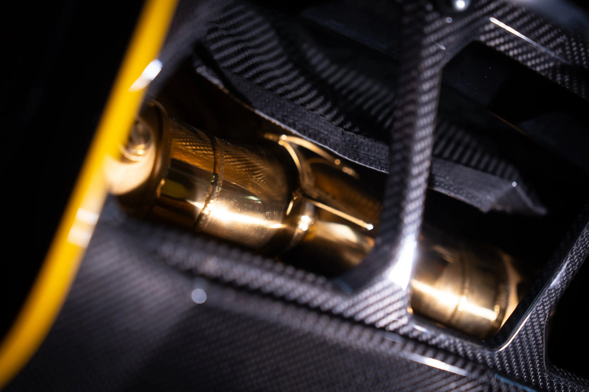 Lamborghini Aventador SVJ/Ultimae Valved Sport Exhaust System Valvetronic Designs