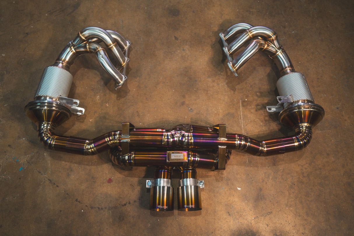 Valvetronic Valved Sport Exhaust System for Porsche 992 GT3/RS Valvetronic Designs