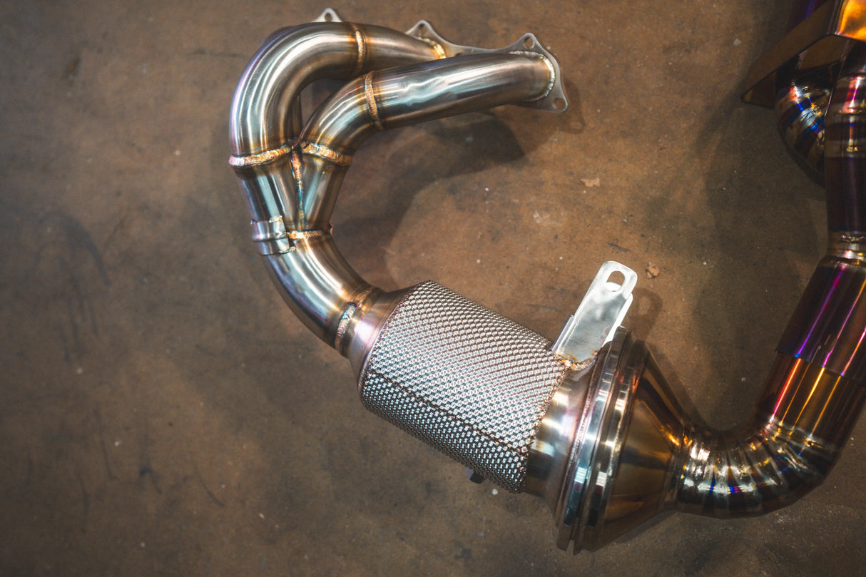 Valvetronic Valved Sport Exhaust System for Porsche 992 GT3/RS Valvetronic Designs