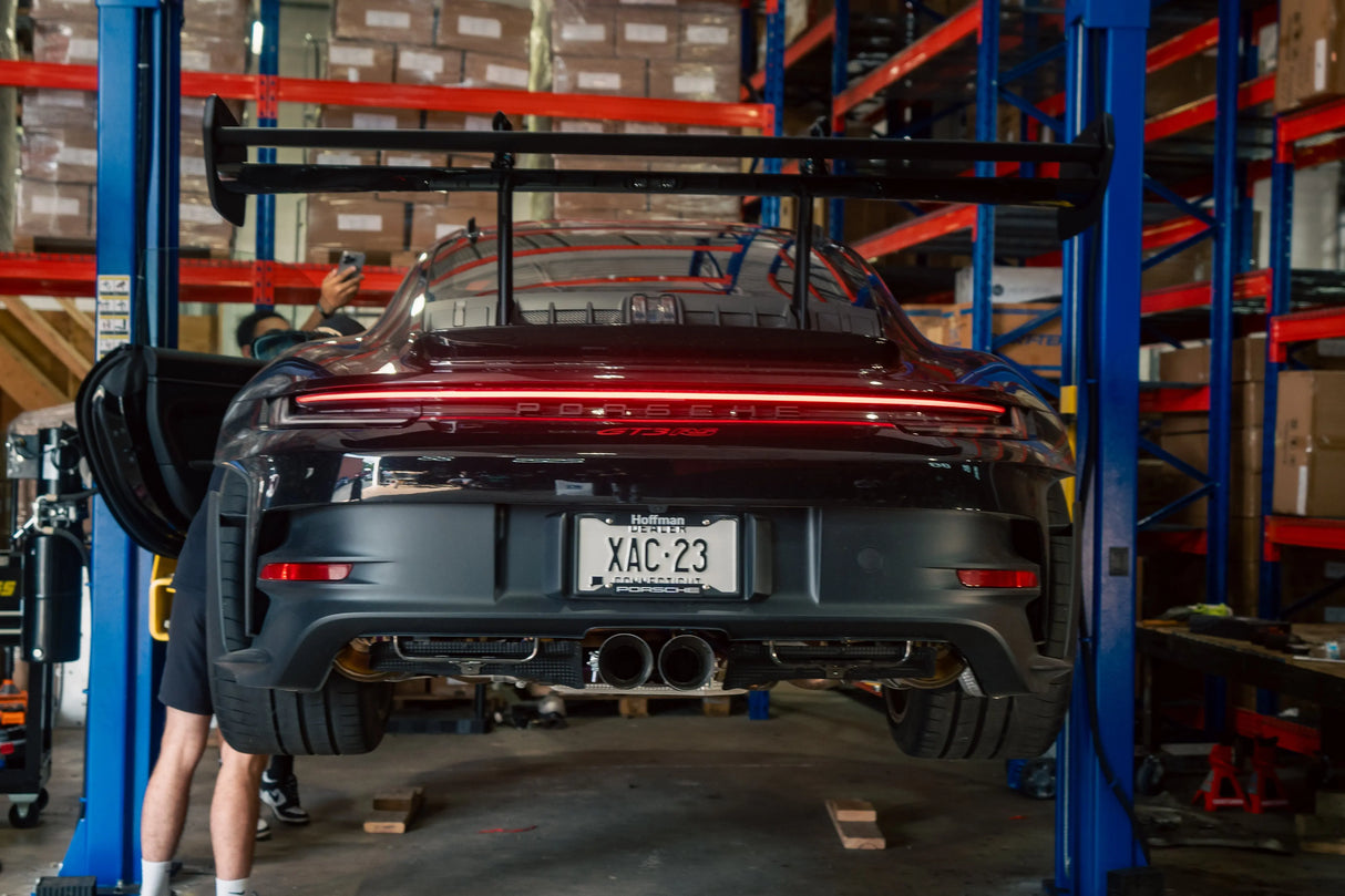 Valvetronic Valved Sport Exhaust System for Porsche 992 GT3/RS Valvetronic Designs