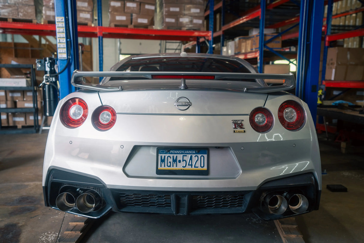 Nissan GTR R35 Valved Sport Exhaust System Valvetronic Designs