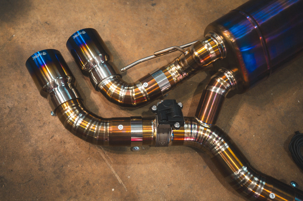 BMW M8 Valved Sport Exhaust System (F91,F92,F93) Valvetronic Designs