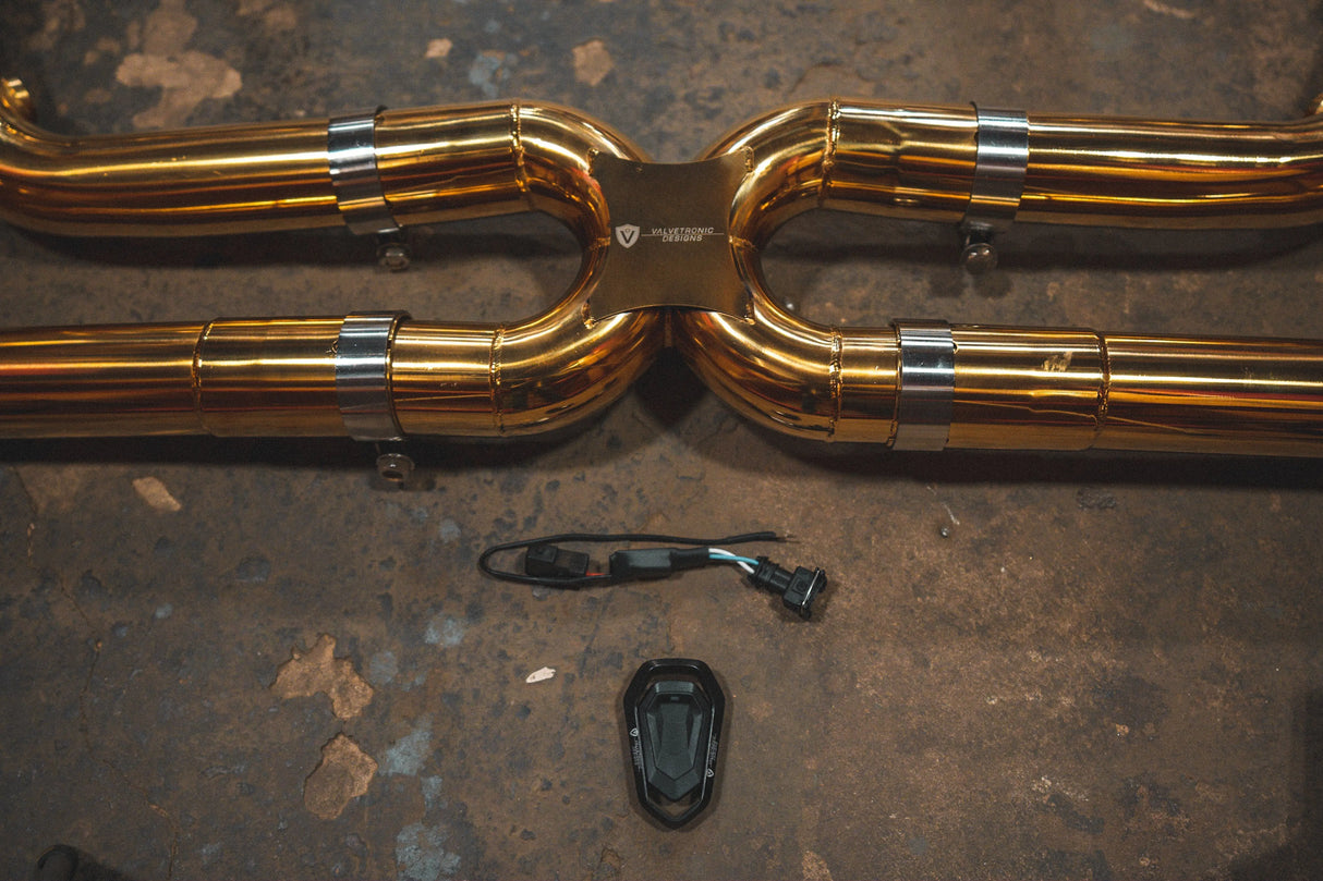 Valvetronic Valved Sport Exhaust System for Porsche 997 Carrera Valvetronic Designs