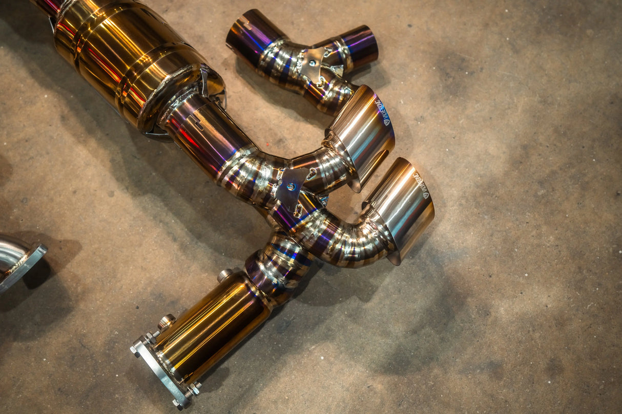 Valvetronic Valved Race Exhaust System for Porsche 911 Turbo 991.1 / 991.2 Valvetronic Designs