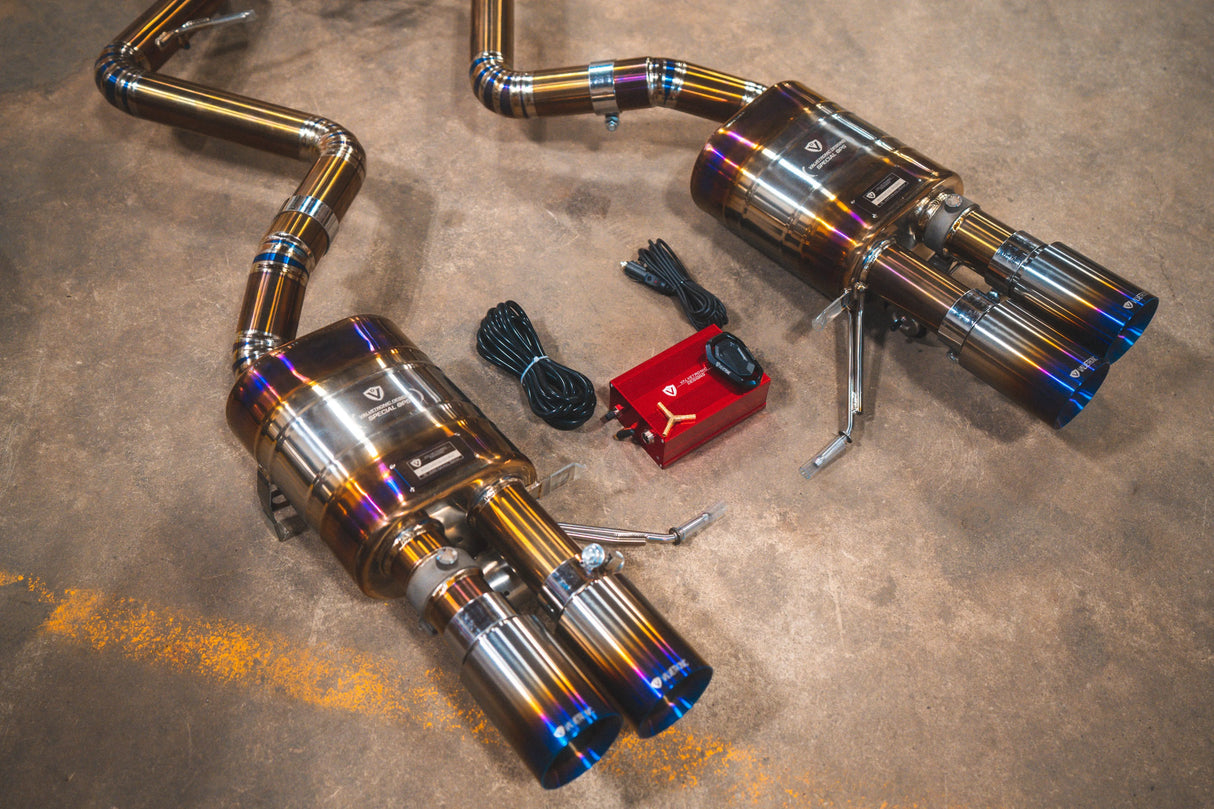 BMW M3 E9X Titanium Valved Sport Exhaust System (V2) Valvetronic Designs