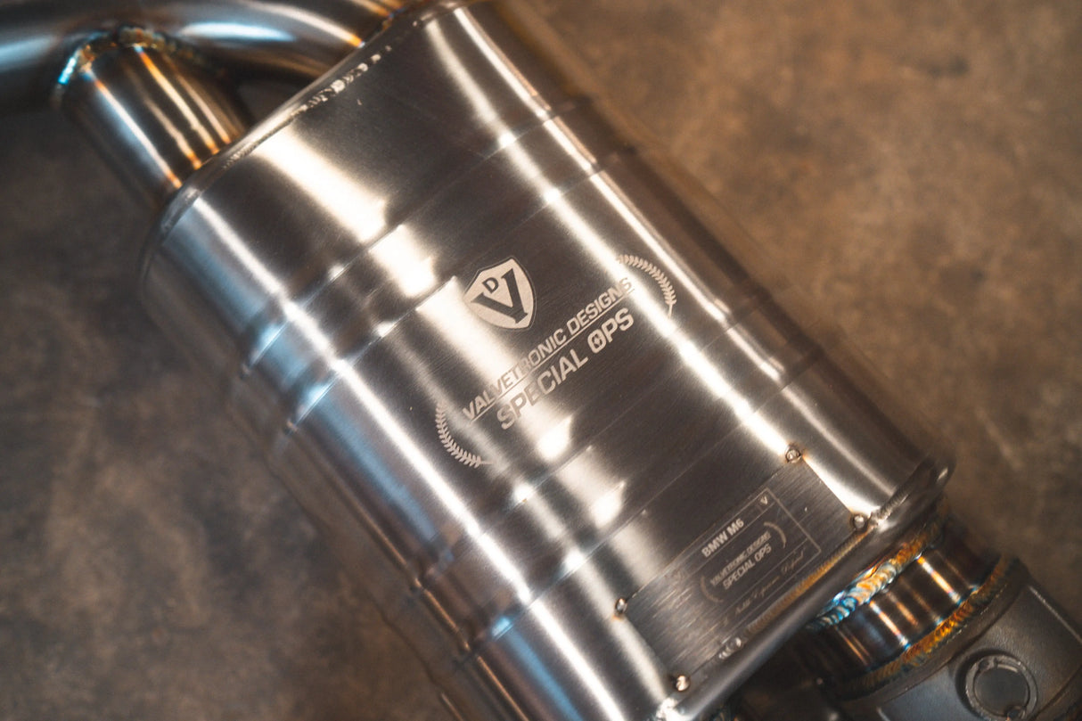BMW F10 M5 / F06 M6 Valved Sport Exhaust System Valvetronic Designs