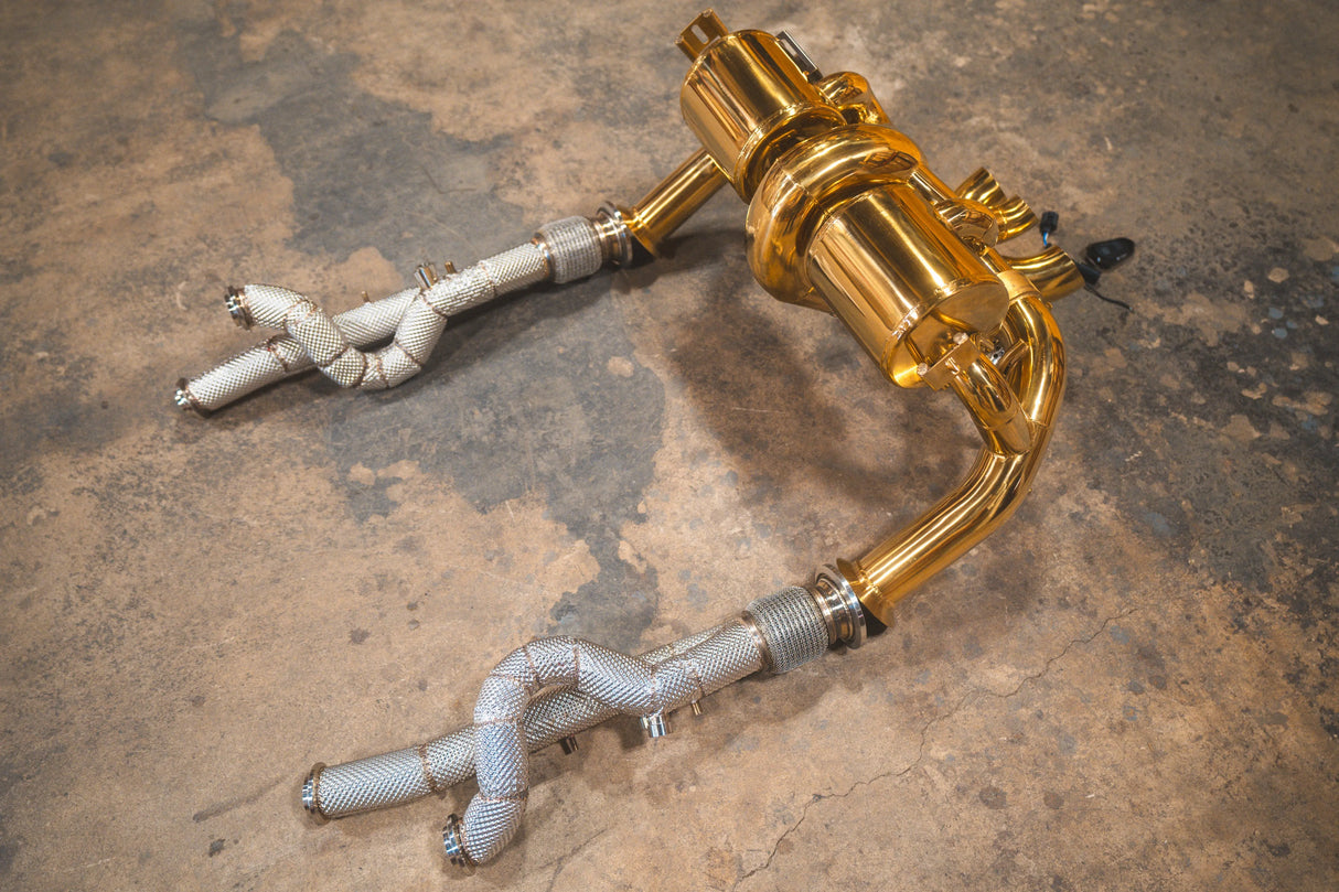 Lamborghini Aventador LP700 / S / SV Valved Sport Exhaust System Valvetronic Designs