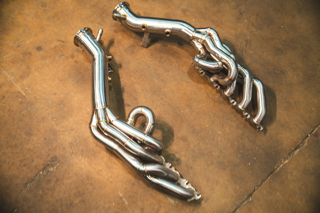 Audi R8 / Lamborghini Gallardo LP / Lamborghini Huracan Free Flow Headers Valvetronic Designs