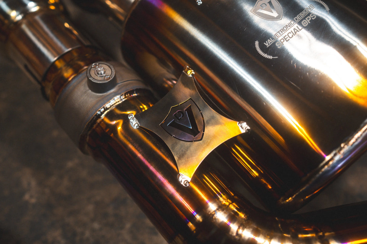 Ferrari 599 RACE F1 Valved Exhaust system Valvetronic Designs