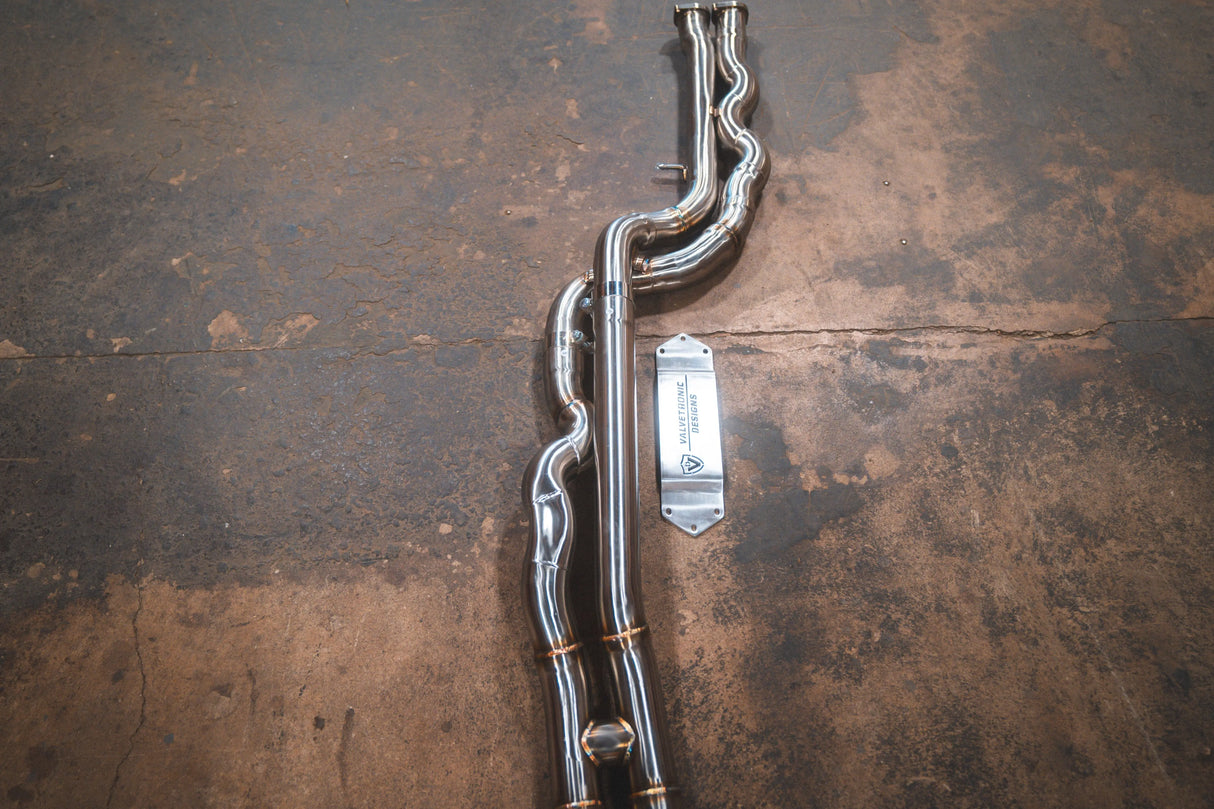 BMW F87 M2 Competition Equal Length Valved Sport Exhaust System Valvetronic Designs