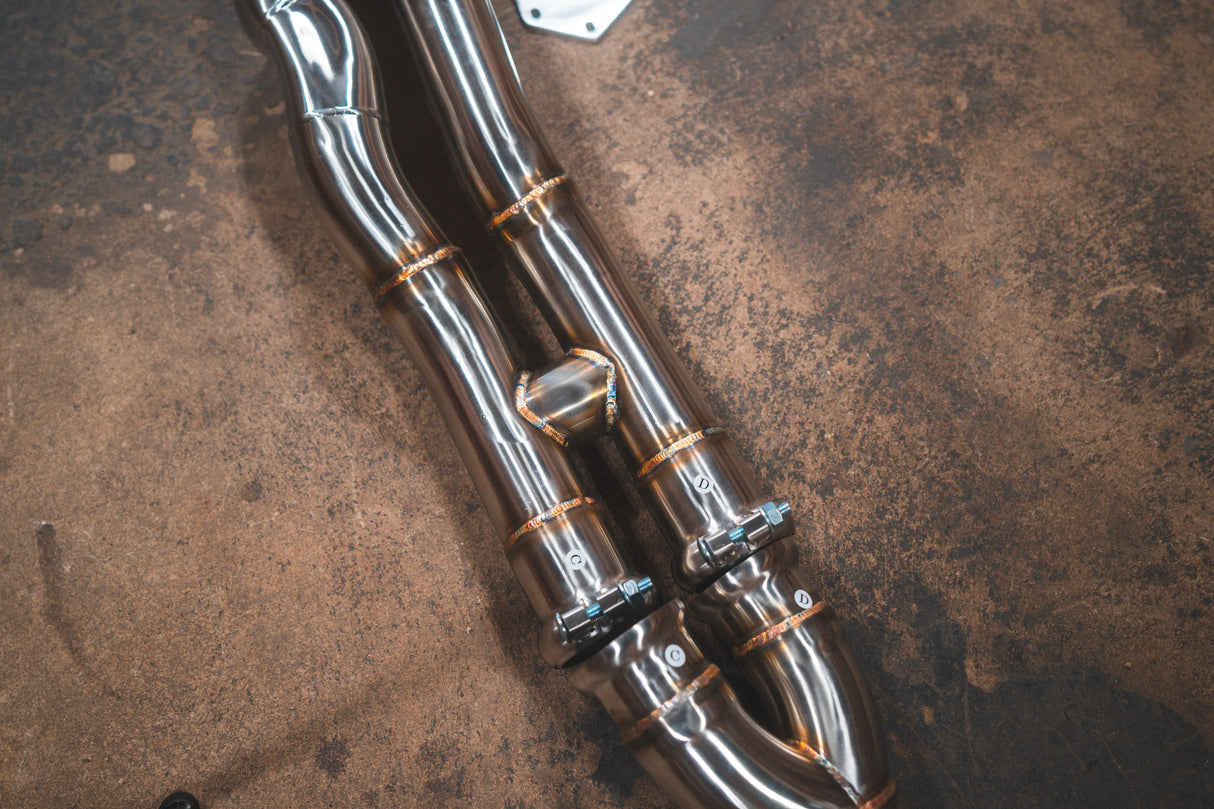 BMW F87 M2 Competition Equal Length Valved Sport Exhaust System Valvetronic Designs