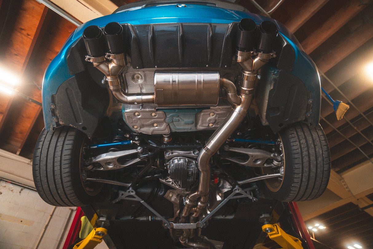 BMW F87 M2 Competition Equal Length Valved Sport Exhaust System Valvetronic Designs